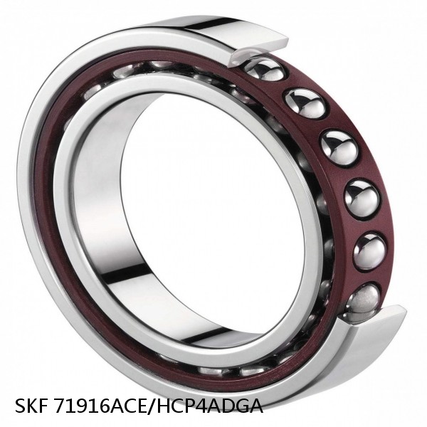 71916ACE/HCP4ADGA SKF Super Precision,Super Precision Bearings,Super Precision Angular Contact,71900 Series,25 Degree Contact Angle