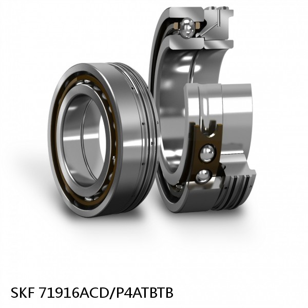 71916ACD/P4ATBTB SKF Super Precision,Super Precision Bearings,Super Precision Angular Contact,71900 Series,25 Degree Contact Angle